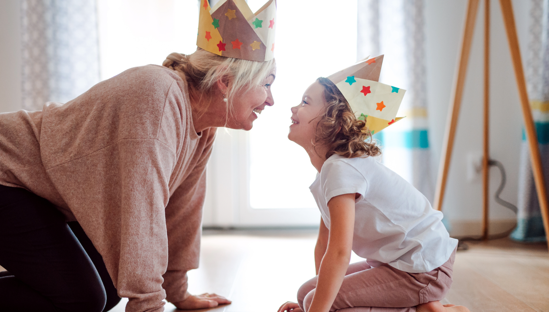 Peace of mind - Woman and grandchild